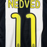 2004/05 Juventus Nedved #11 L/S Home Shirt (L) Nike