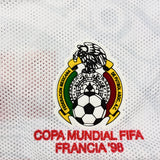 1998 Mexico C.Blanco #11 *Reissue* BNWT with Defects World Cup Away Shirt (M) ABA Sport