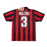 1993/94 AC Milan Maldini #3 *BNWT* Home Shirt (L) Lotto