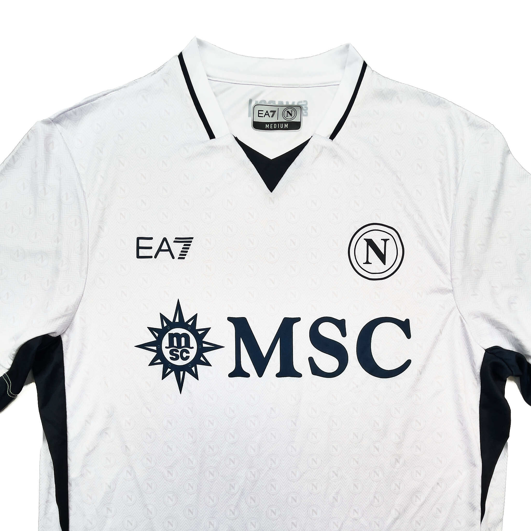 SSC NAPOLI Maglia Gara Away Ea7 Men's T-Shirt