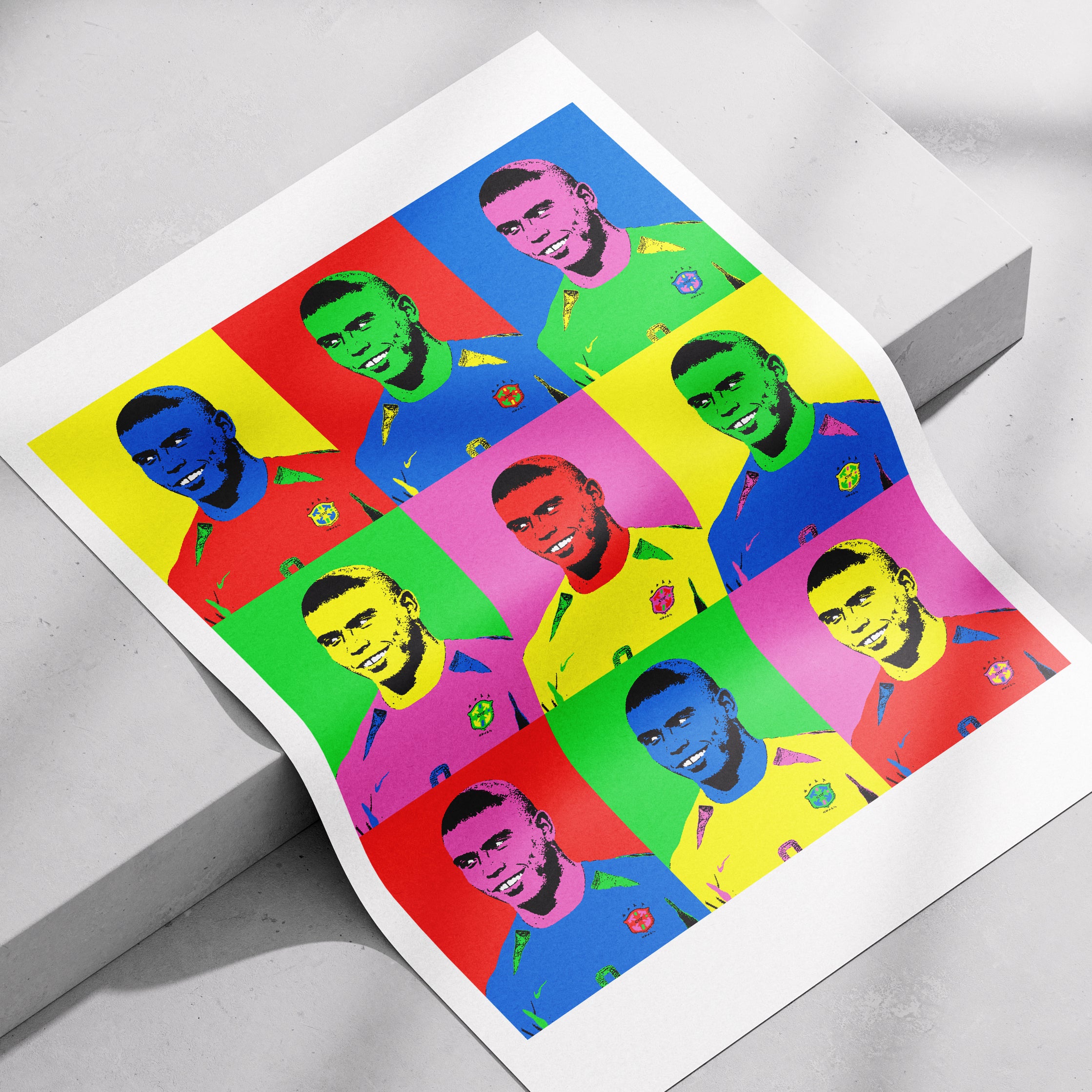 Shop RONALDO JP LIMITED EDITION PRINT, classic football shirts, vintage football shirts & retro soccer jerseys at Cult Kits