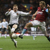 2007/08 MANCHESTER UNITED ROONEY #10 *MATCH ISSUED vs ASTON VILLA* L/S AWAY SHIRT (XL) NIKE