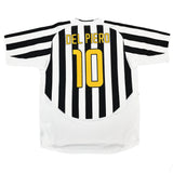 2003/04 JUVENTUS DEL PIERO #10 HOME SHIRT (XL) NIKE