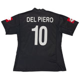 2001/02 JUVENTUS DEL PIERO #10 AWAY SHIRT (L) LOTTO