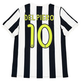 2009/10 JUVENTUS DEL PIERO #10 HOME SHIRT (M) NIKE