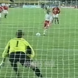 1999/00 MANCHESTER UNITED BOSNICH #1 *MATCH WORN VS NECAXA* GK SHIRT (XXL) UMBRO