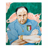 Socceranos Tony Italia A3 Graphic Print