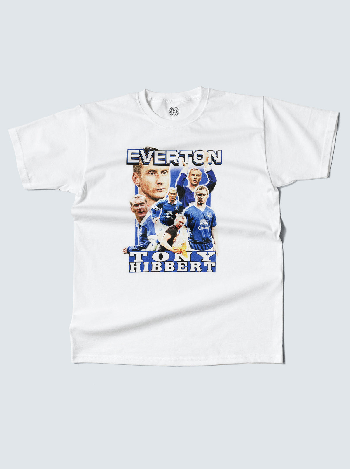 Shop EVERTON TONY HIBBERT BOOTLEG TEE, classic football shirts, vintage football shirts & retro soccer jerseys at Cult Kits