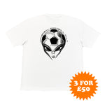 Universal Football Cult Tee - Alien Themed Cult Graphic T-Shirt at Cult Kits