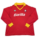 1987/90 ROMA L/S HOME SHIRT (L) NR