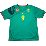 2010/11 CAMEROON ETO'O #9 HOME SHIRT (L) PUMA