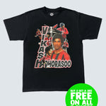 Shop AC MILAN VIKASH DHORASOO BOOTLEG TEE, classic football shirts, vintage football shirts & retro soccer jerseys at Cult Kits