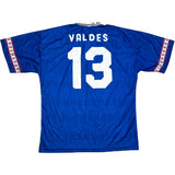 1994/95 CRUZ AZUL VALDES #13 HOME SHIRT (XL) AZUL