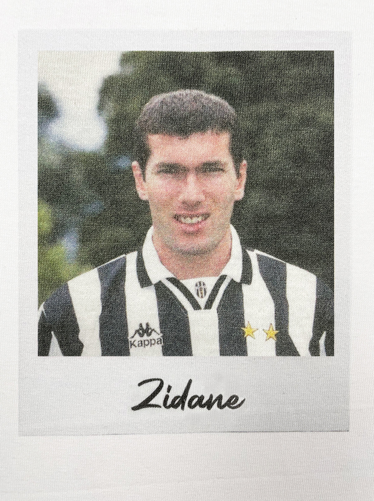 JUVE ZIDANE POLAROID TEE