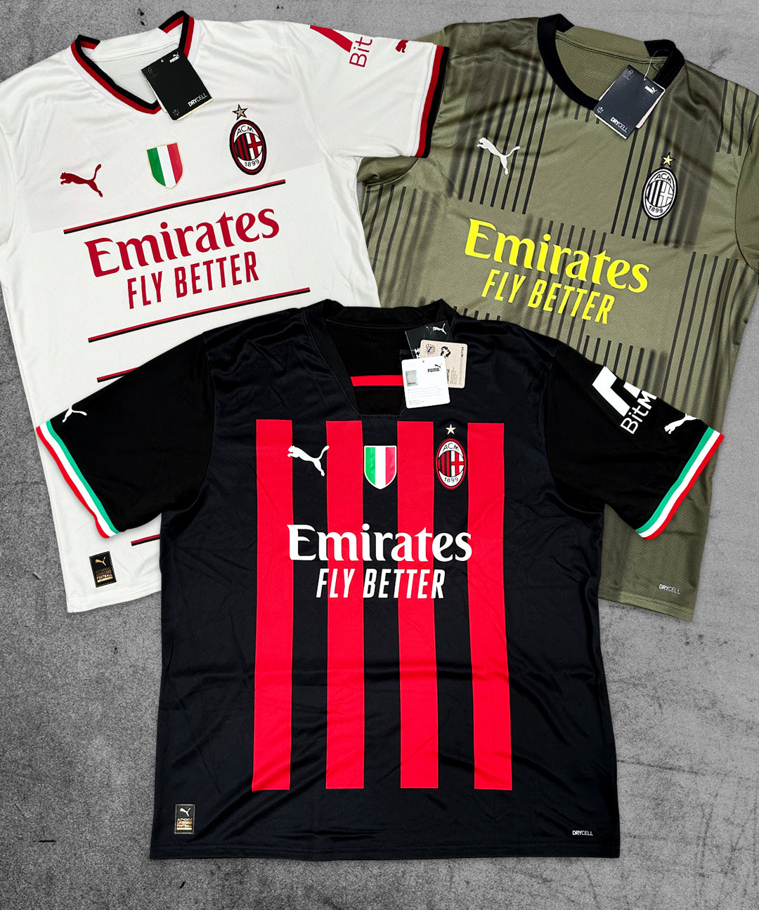 cult kits | new clearance | AC Milan | Home shirt, Away shirt, Third shirt, Ibrahimović, Leão , Champions League , brand new with tags , retro , classic , vintage , football shirt , soccer jersey