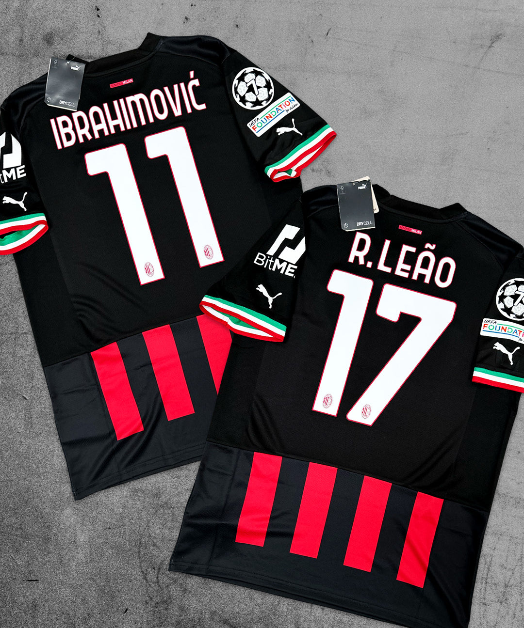 cult kits | new clearance | AC Milan | Home shirt, Away shirt, Third shirt, Ibrahimović, Leão , Champions League , brand new with tags , retro , classic , vintage , football shirt , soccer jersey