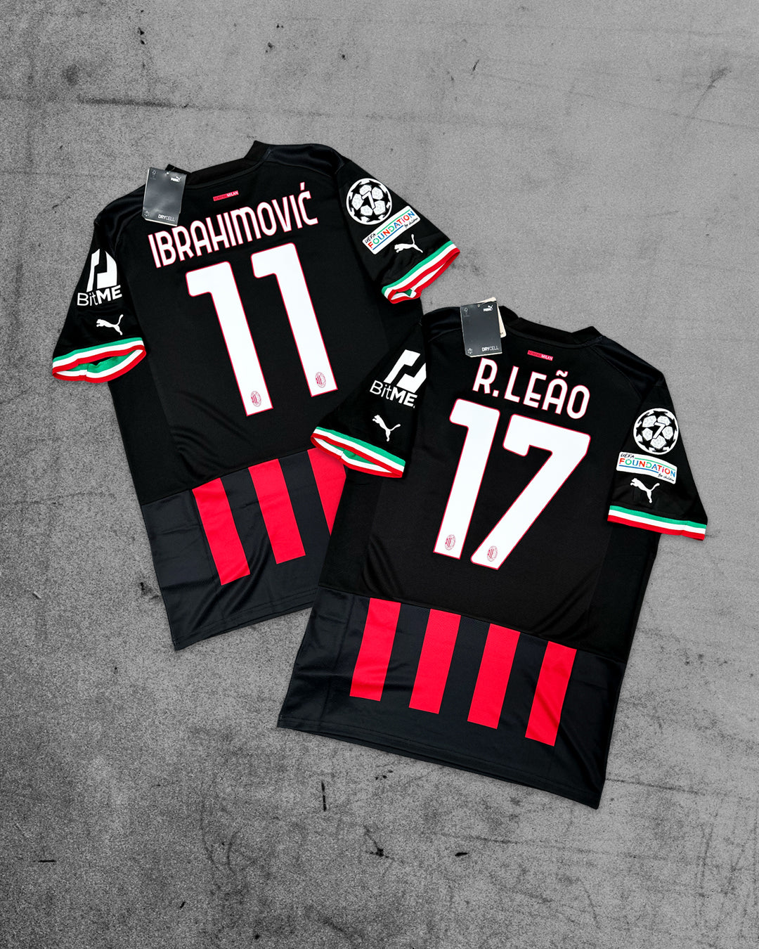 cult kits | new clearance | AC Milan | Home shirt, Away shirt, Third shirt, Ibrahimović, Leão , Champions League , brand new with tags , retro , classic , vintage , football shirt , soccer jersey