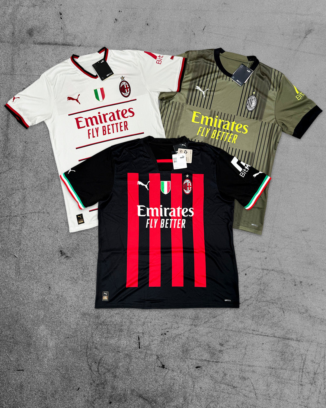 cult kits | new clearance | AC Milan | Home shirt, Away shirt, Third shirt, Ibrahimović, Leão , Champions League , brand new with tags , retro , classic , vintage , football shirt , soccer jersey