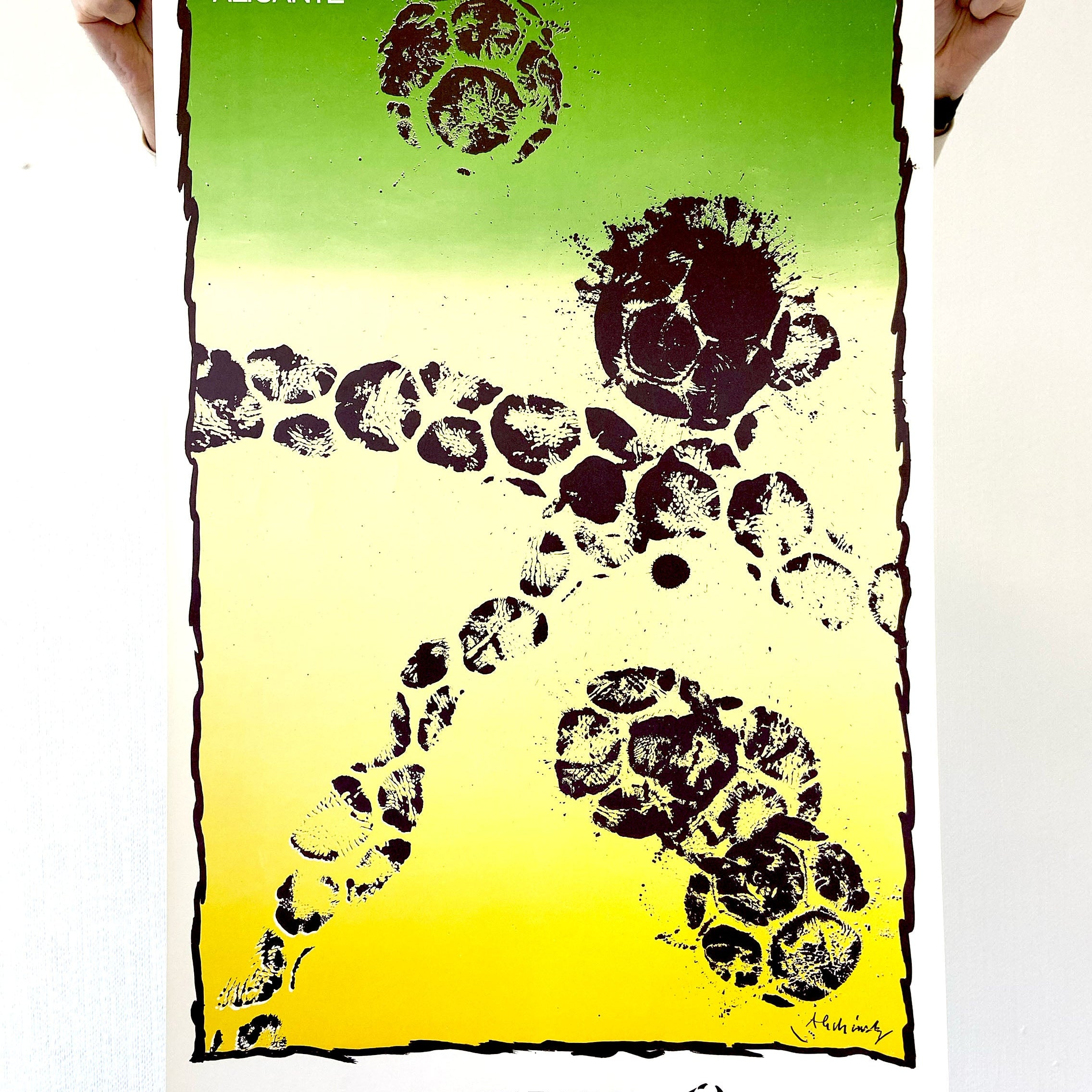 Shop 1982 ALICANTE COPA DEL MUNDO DE FUTBOL ESPANA ORIGINAL PRINT, classic football shirts, vintage football shirts & retro soccer jerseys at Cult Kits