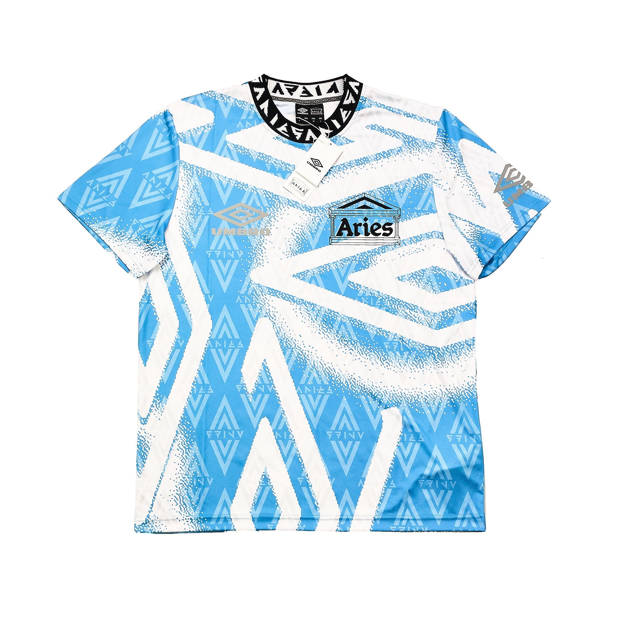 Buy Aries X Umbro *BNWT* Shirt (L) ~ Free worldwide shipping ~ Authentic Vintage Football Shirts from Cult Kits