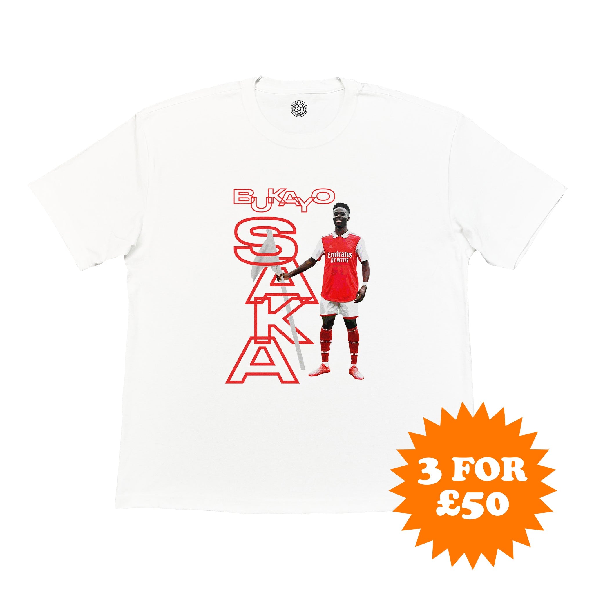 Arsenal Saka Bootleg Tee