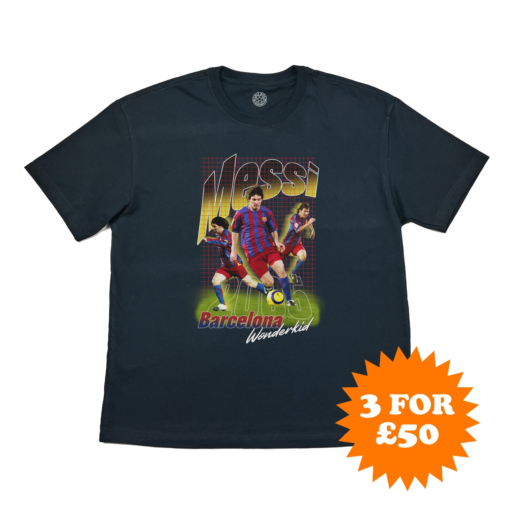 Barcelona Messi Wonderkid Bootleg Tee - Barca Graphic T-Shirt