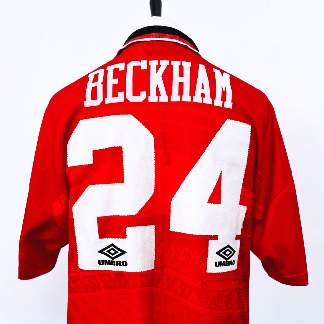 cult kits | the cult archive , david beckham , fa cup final shirt , classic football shirts , vintage football shirt , match prepared , match worn , soccer jersey
