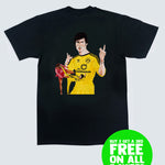 Shop BRUCE LEE HONG KONG POP-UP GRAPHIC TEE, classic football shirts, vintage football shirts & retro soccer jerseys at Cult Kits