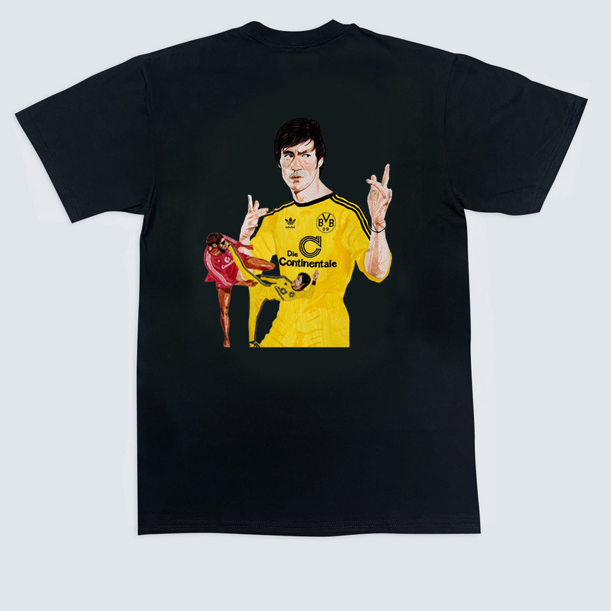 Shop BRUCE LEE HONG KONG POP-UP GRAPHIC TEE, classic football shirts, vintage football shirts & retro soccer jerseys at Cult Kits