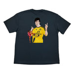 BLACK BRUCE LEE HONG KONG GRAPHIC TEE - The homage to a 'CULT' Martial Arts Film Legend at Cult Kits
