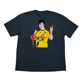 BLACK BRUCE LEE HONG KONG GRAPHIC TEE - The homage to a 'CULT' Martial Arts Film Legend at Cult Kits