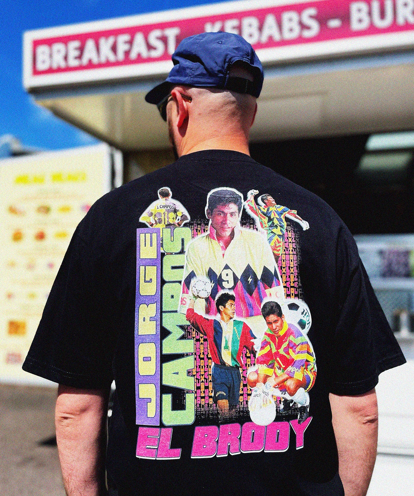 Cult Kits | World Cup Bootleg Tees , Graphic Tees , Retro , Vintage & 90s Bootleg Inspired T-Shirts, El Brody Jorge Campos tee