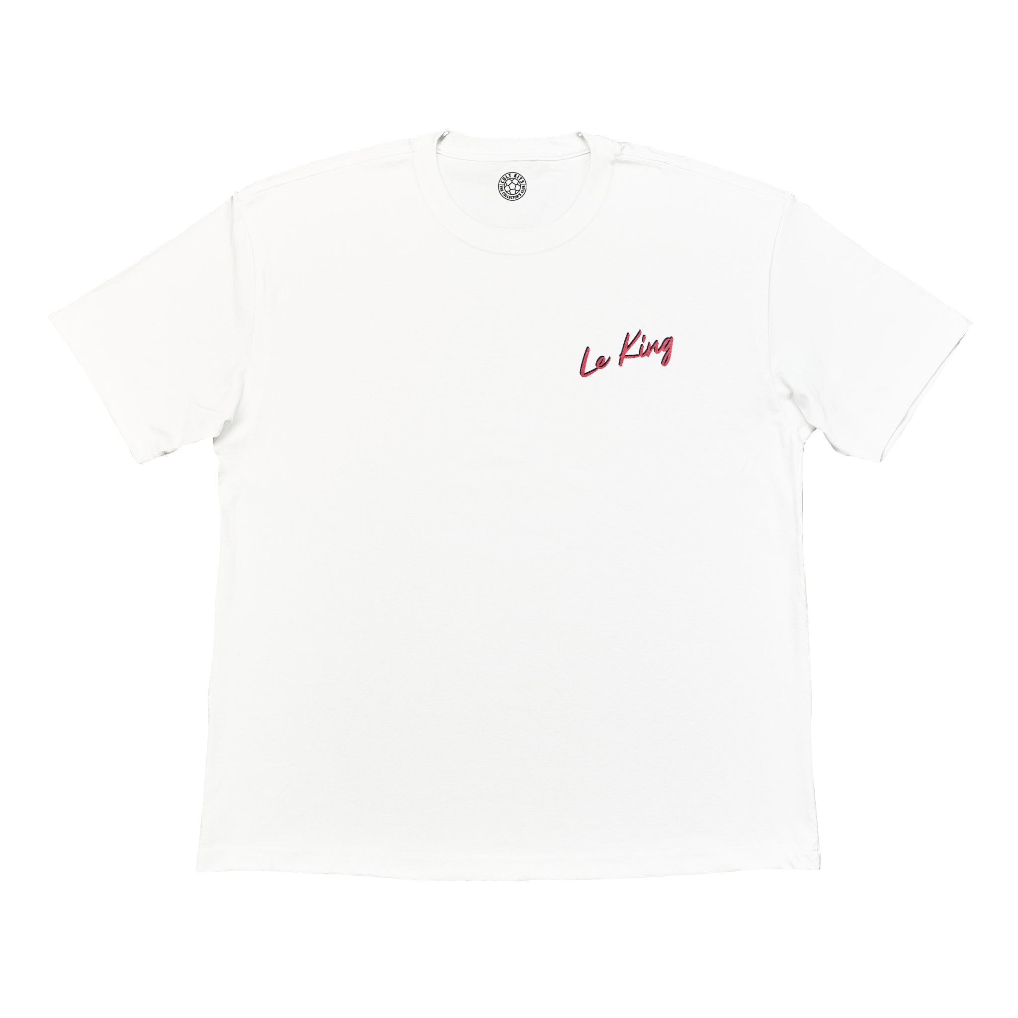Cantona 'Le King' Bootleg Tee - Man United Cantona T-Shirt at Cult Kits (front)
