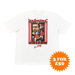 Cantona 'Le King' Bootleg Tee - Man United Cantona T-Shirt at Cult Kits