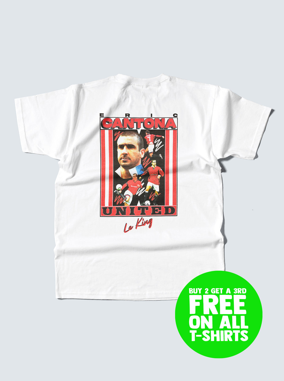 CANTONA 'LE KING' BOOTLEG TEE