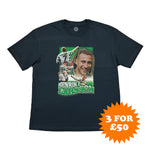Buy Celtic Larsson Bootleg Tee ~ Free worldwide shipping ~ Authentic Vintage Football Shirts from Cult Kits