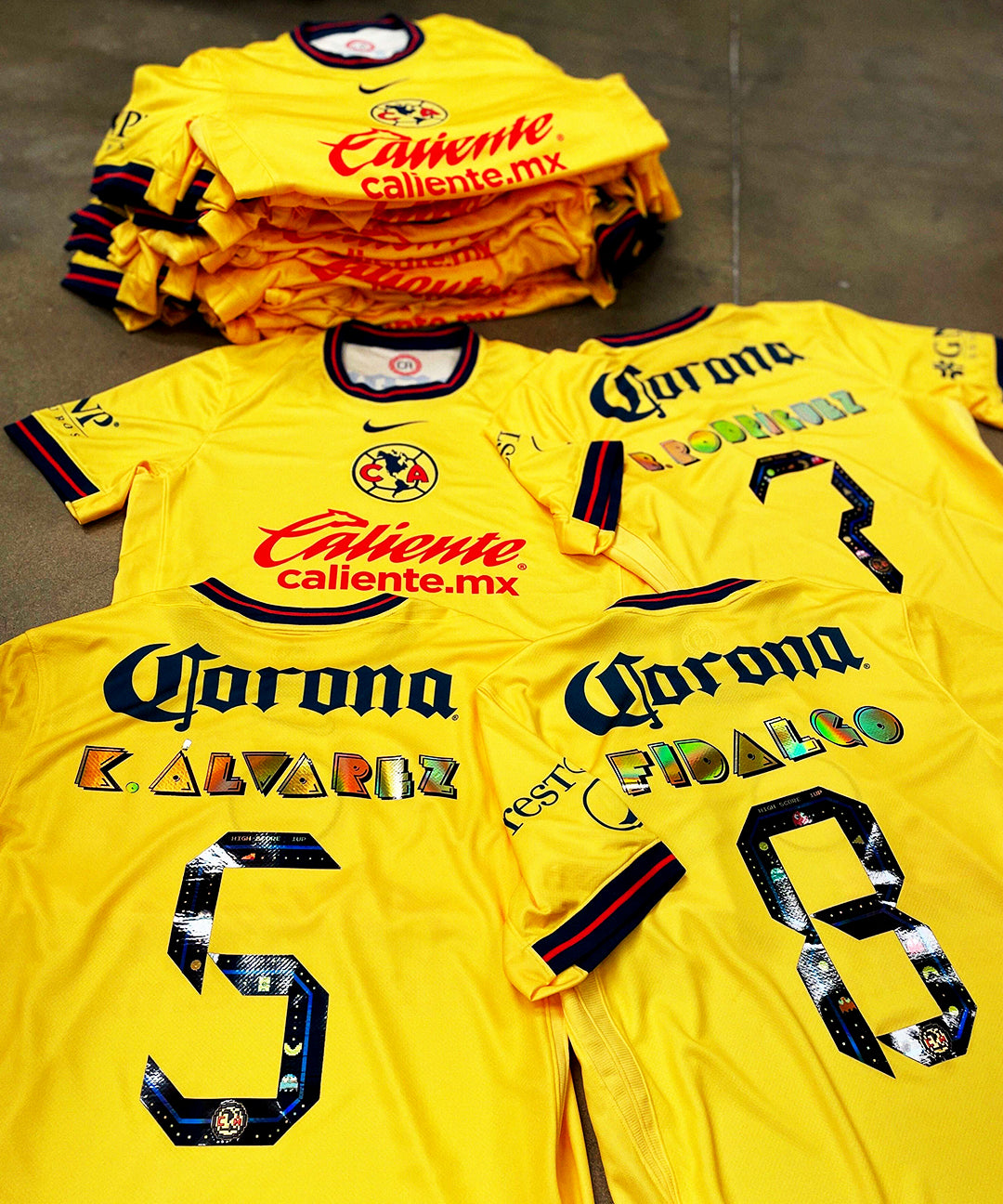 Cult Kits |  Club America , Nike , home shirt  , Pacman , Football shirts , Retro , Soccer Jersey, Classic football shirts , Classic soccer jersey , Vintage football shirt , cult kits , festival fits , unique football shirts