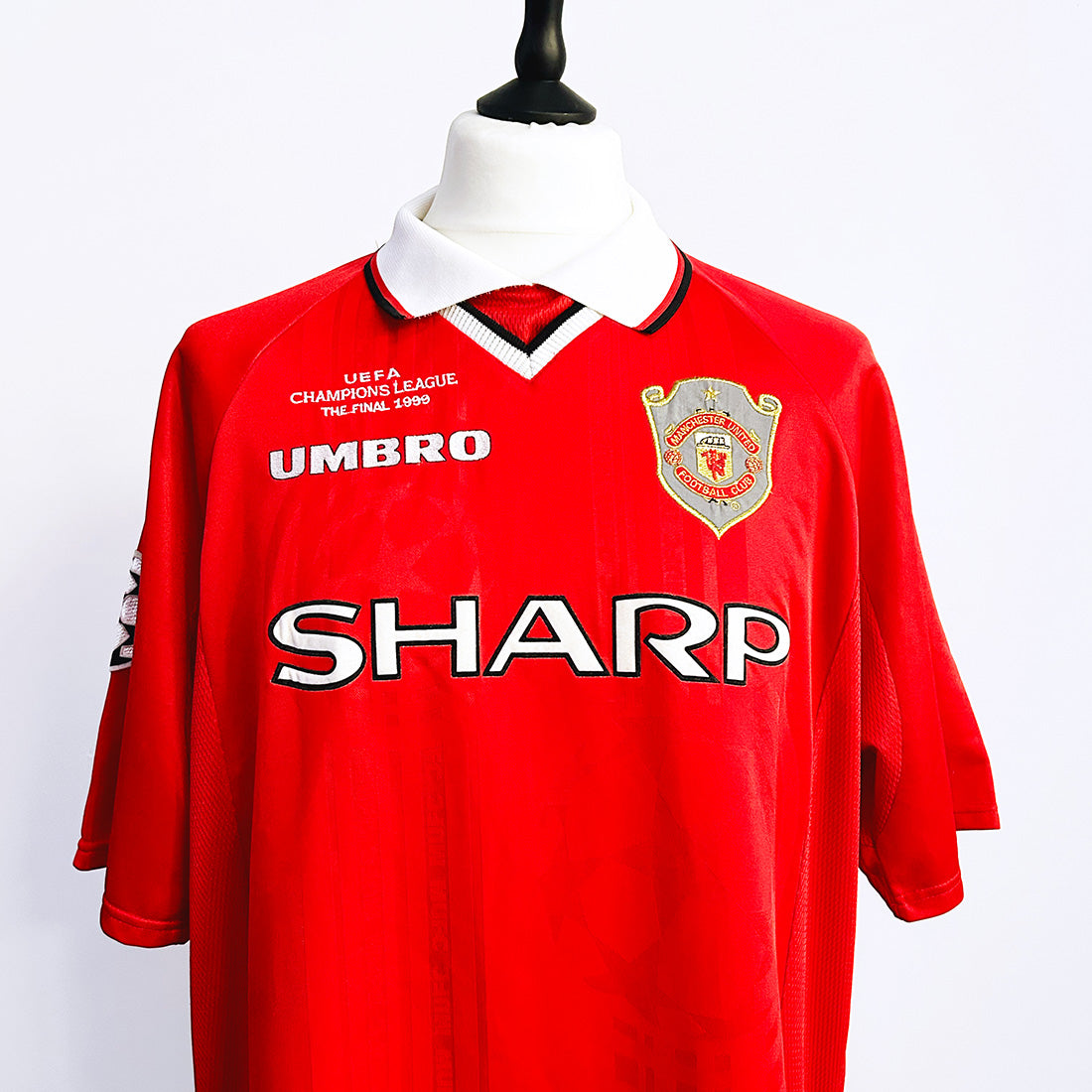 Cult Kits | Cult Archive Collection , football shirts , classic football shirts , retro football shirts , vintage football shirts , Manchester United football shirts , 1999 Treble Win.