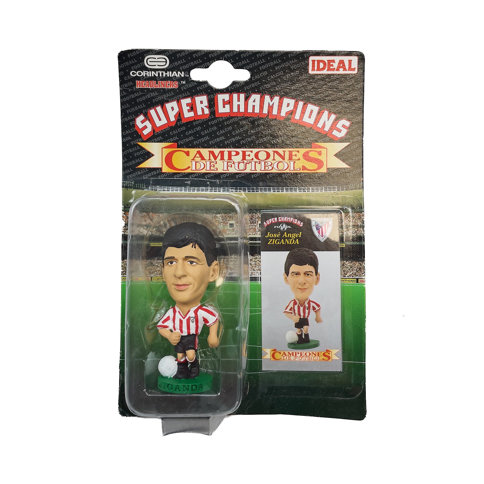 Buy Corinthian Prostars - Jose Angel Ziganda - Athletic Bilbao ~ Free worldwide shipping ~ Authentic Vintage Football Shirts from Cult Kits