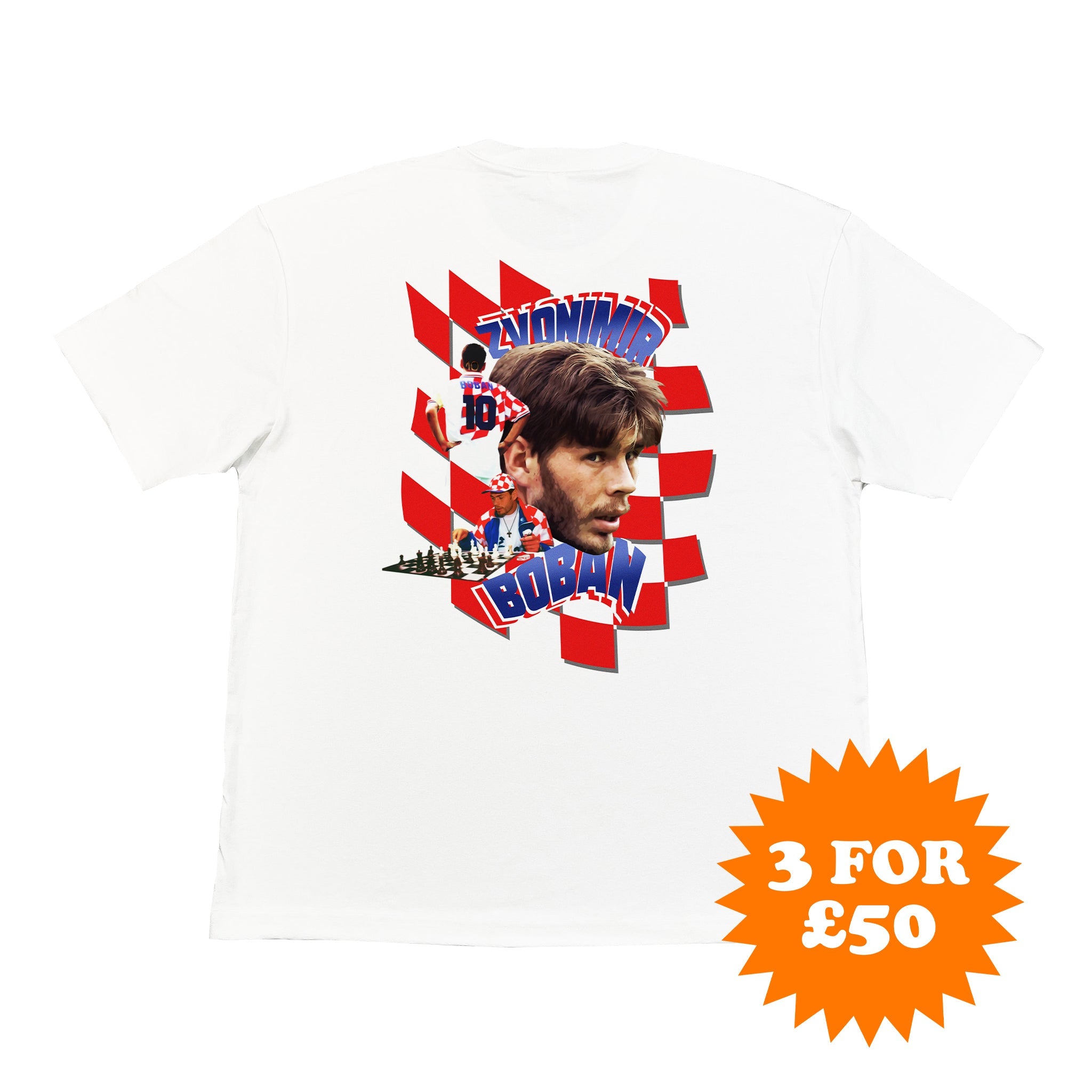 Buy Croatia Boban Bootleg Tee ~ Free worldwide shipping ~ Authentic Vintage Football Shirts from Cult Kits