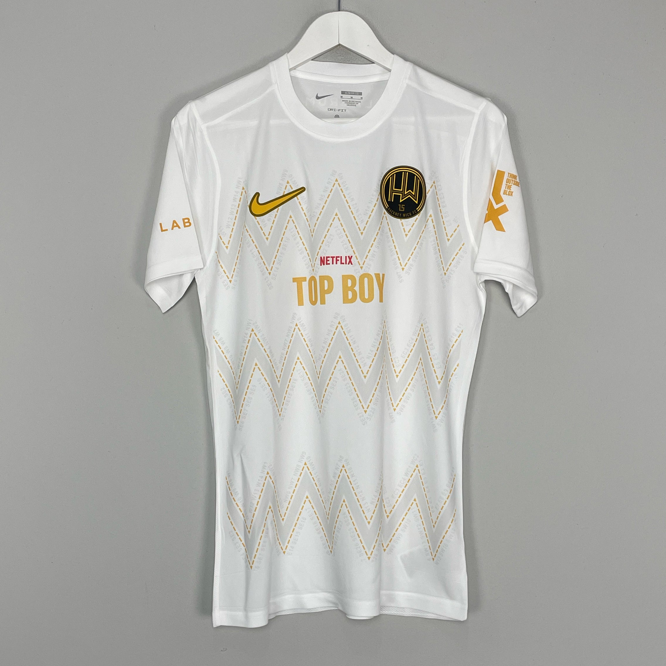 Shop 2023/24 HACKNEY WICK X TOP BOY AWAY SHIRT (MULTIPLE SIZES) NIKE, classic football shirts, vintage football shirts & retro soccer jerseys at Cult Kits