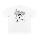 White Diego Maradona 'Madadona' Argentina Tee - 1994 World Cup
