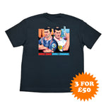 Double Zindamage Pop-Up Graphic Tee - France Zidane Bootleg available at Cult Kits