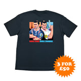 Double Zindamage Pop-Up Graphic Tee - France Zidane Bootleg available at Cult Kits