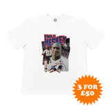 Buy England Heskey Bootleg Tee ~ Free worldwide shipping ~ Authentic Vintage Football Shirts from Cult Kits