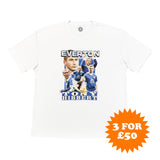 Buy Everton Tony Hibbert Bootleg Tee ~ Free worldwide shipping ~ Authentic Vintage Football Shirts from Cult Kits