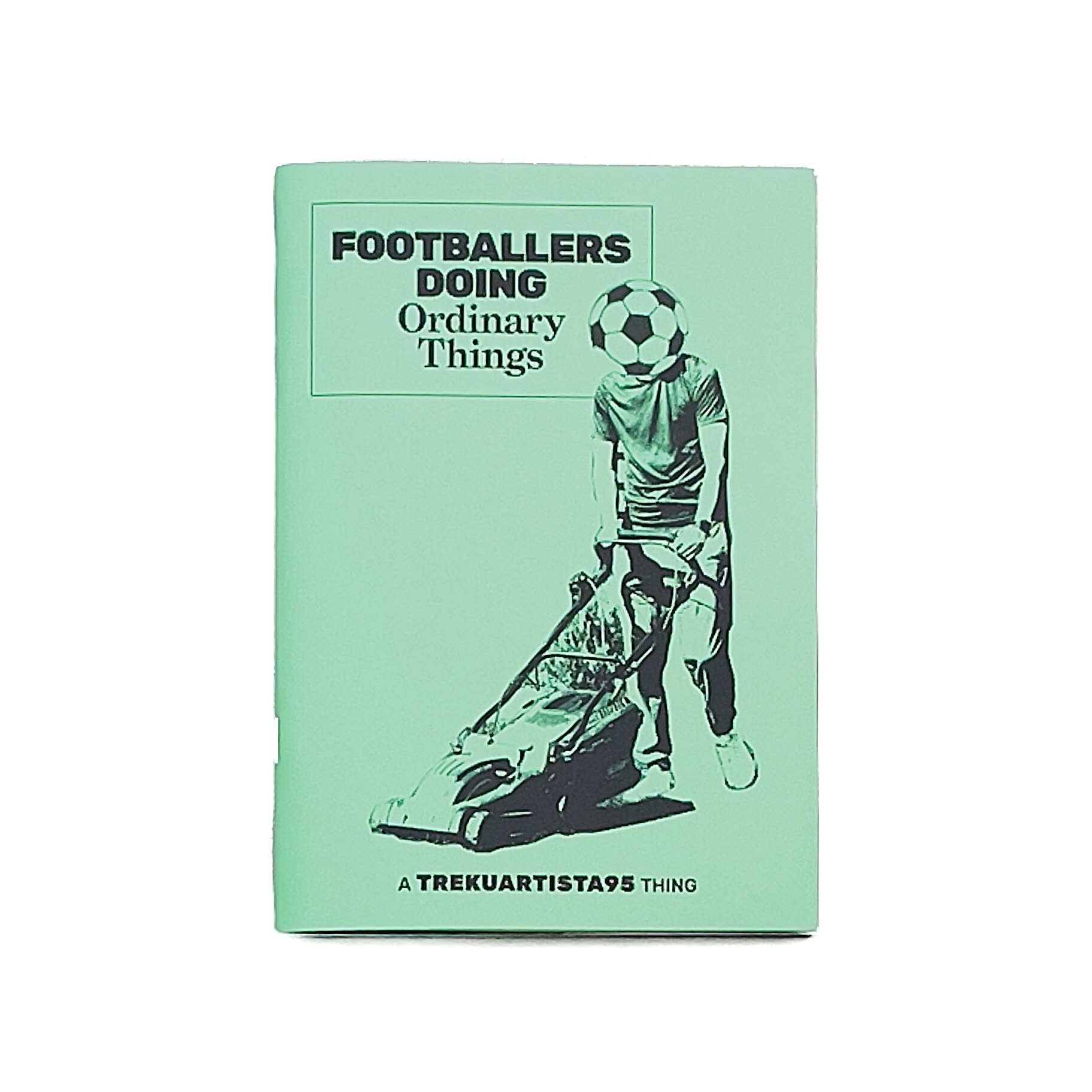 Buy Footballers Doing Ordinary Things - T95 Zine 2 ~ Free worldwide shipping ~ Authentic Vintage Football Shirts from Cult Kits