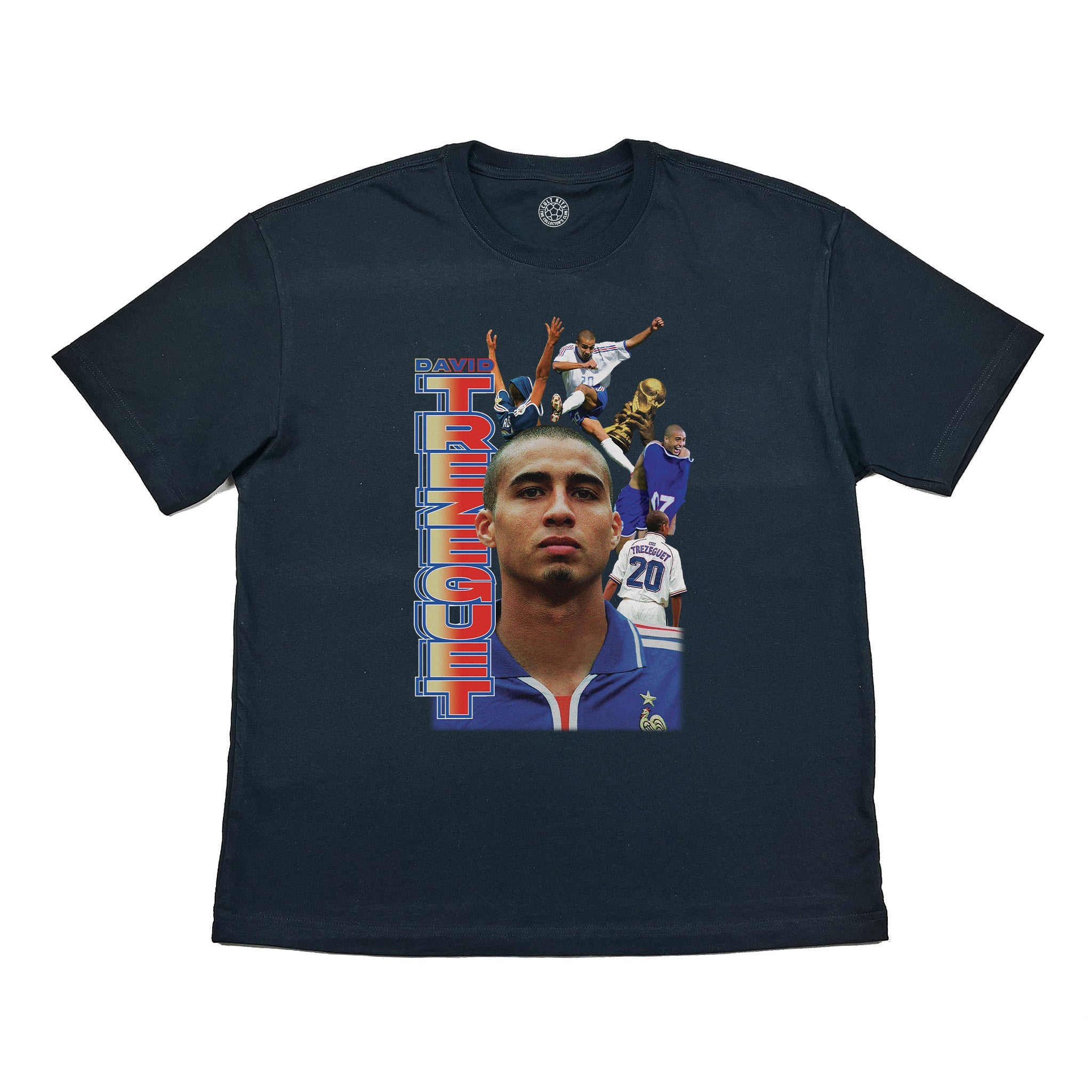Buy France Trezeguet Bootleg Tee ~ Free worldwide shipping ~ Authentic Vintage Football Shirts from Cult Kits