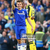 2014/15 CHELSEA AZPILICUETA #26 *MATCH WORN vs MANCHESTER UNITED* HOME SHIRT (M) ADIDAS