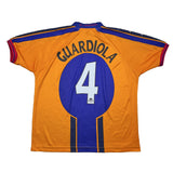 1997/98 Barcelona Guardiola #4 Away Shirt (L) Kappa